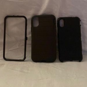 Black Otterbox phone case for XR  Apple Phone